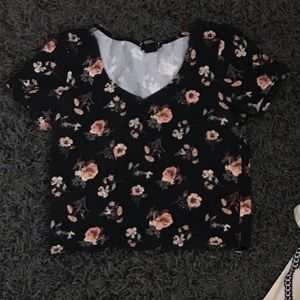 Floral Crop Top